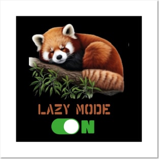 Panda Day - to Do List Nothing - Cute Fluffy Animal - Procrastinate Posters and Art